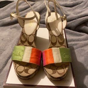 Coach sandals